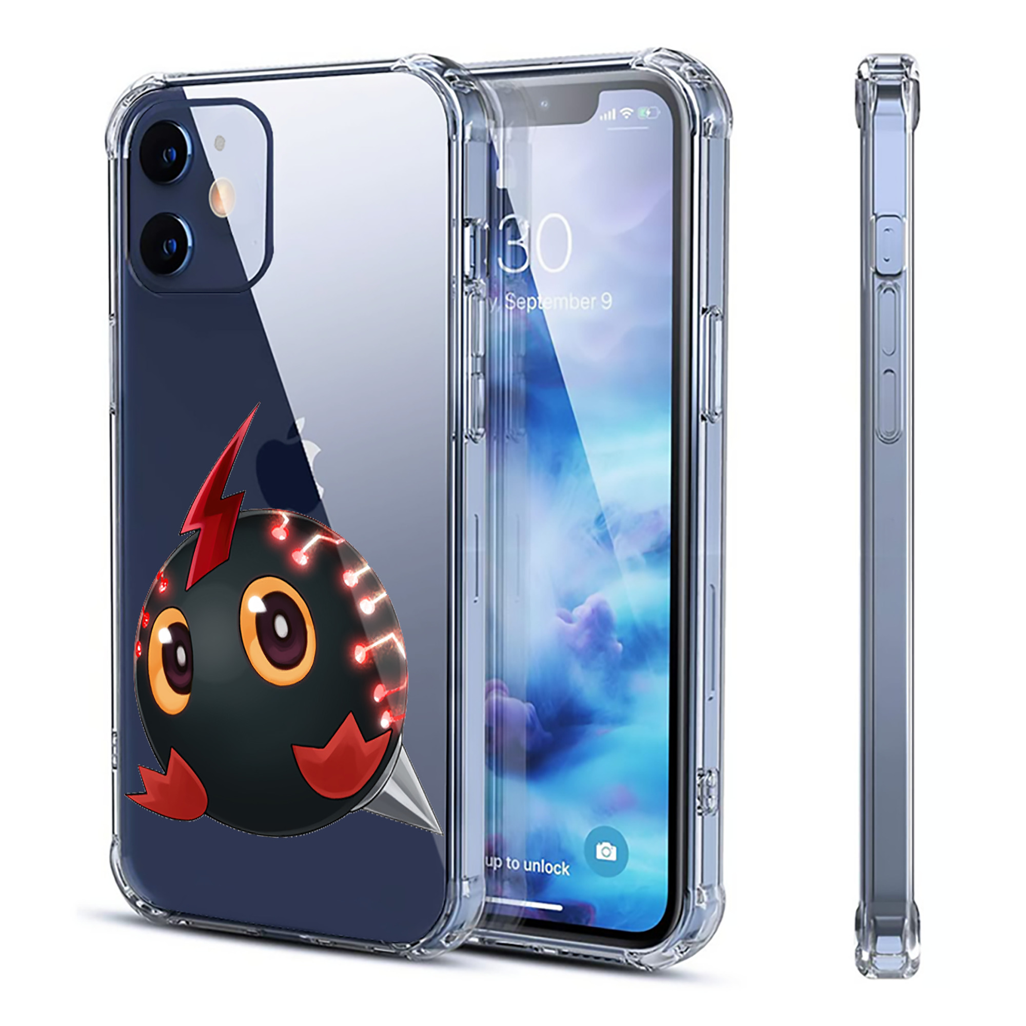 （画像用） 遊☆戯☆王 Yu-Gi-Oh! 【iPhone 12シリーズ対応】透明スマホケース（クリアソフトケース）